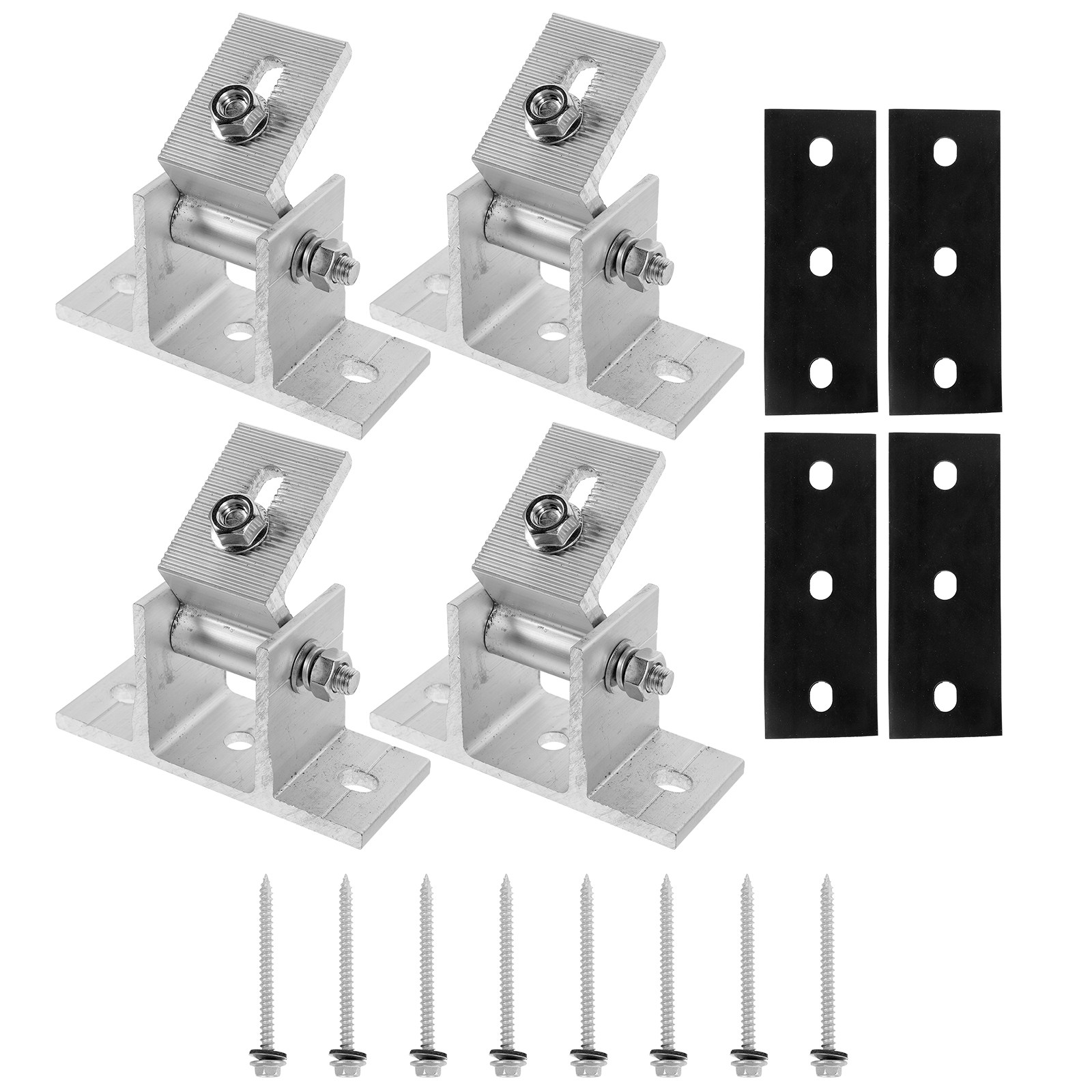 Solar Panel Tilt Mount - 4Pcs 고강도 조정 가능한 태양 전지