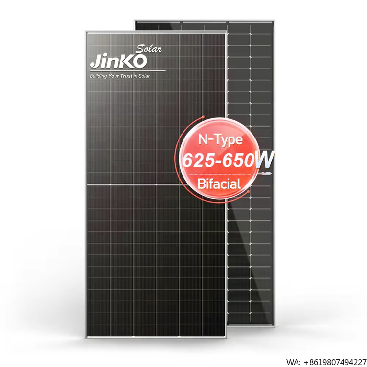 Jinko Solar Panel N-Type - 재고 있음 진코 JKM625-650N-78HL4-BDV 양면 630W