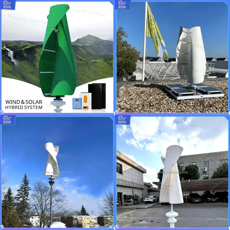 Wind Solar Hybrid Kit - 5kW 10kW 하이브리드 태양광 풍력 터빈