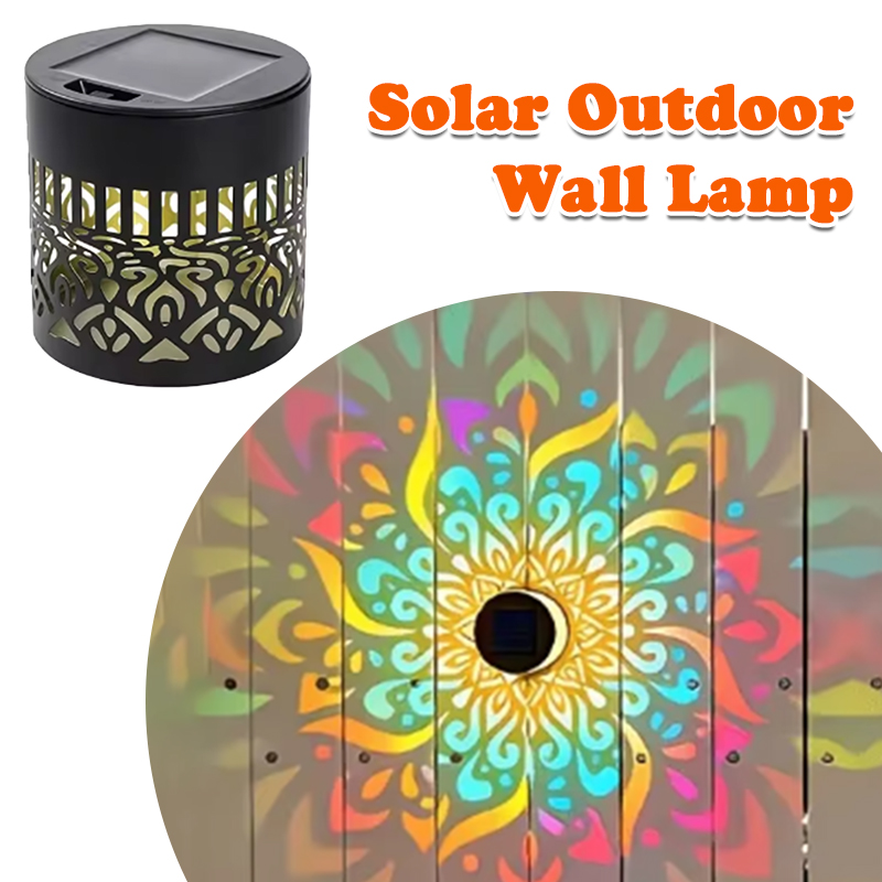 Waterproof Junction Box Solar - 1/2PCS 태양광 만다라 벽 램프 야외