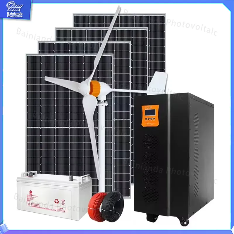 3KW 5KW 8KW 하이브리드 풍력 태양광 발전 시스 - Renewable Energy Kit 리뷰 및 가격