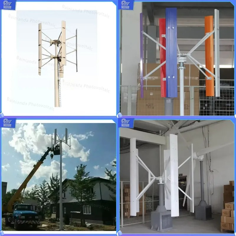 500W 1kW 2kW 수직축 풍력 터빈 발전기 태양광 - Renewable Energy Kit 리뷰 및 가격
