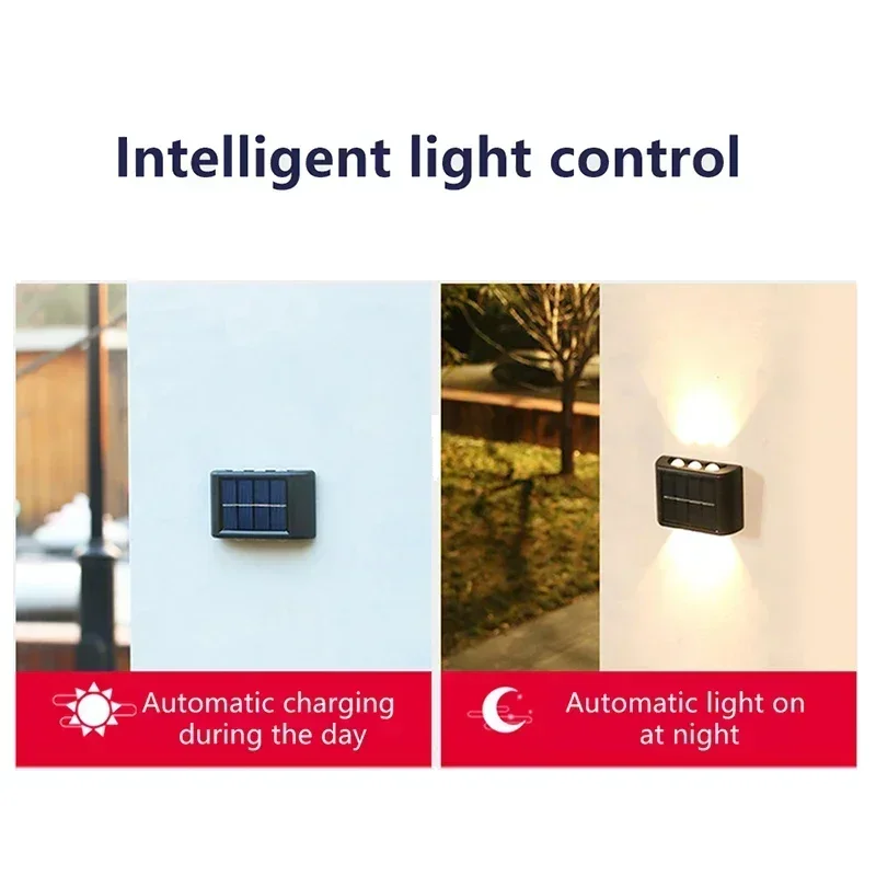 LED 태양광 조명 야외 방수 솔라 벽등 위아래 발광  - Waterproof Junction Box Solar 리뷰 및 가격