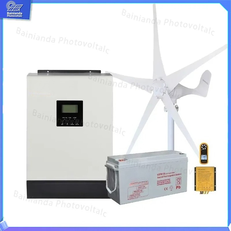 1000W 풍력 터빈 발전기 키트 오프그리드 태양광 발 - Renewable Energy Kit 리뷰 및 가격