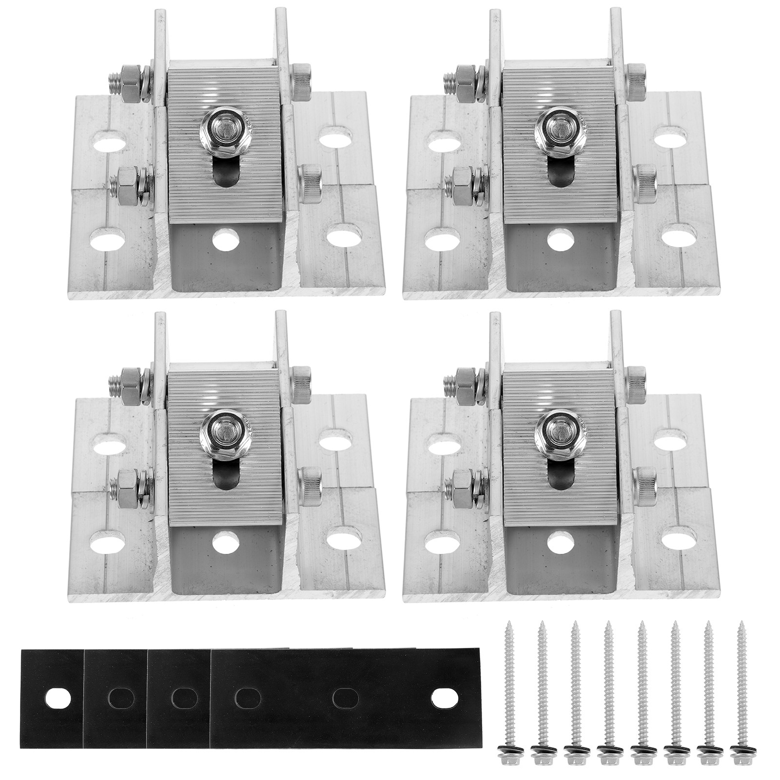 4Pcs 태양 전지 패널 장착 브래킷 태양 전지 모듈  - Solar Panel Tilt Mount 리뷰 및 가격