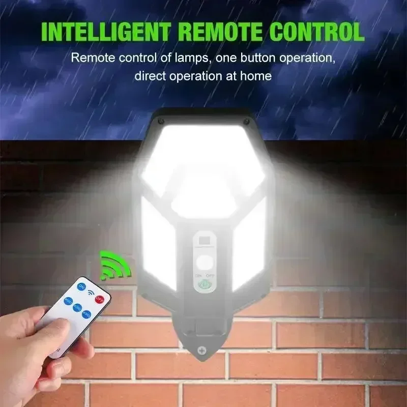 12000LM 강력한 태양광 벽등 리모컨 포함 실외 I - Waterproof Junction Box Solar 리뷰 및 가격