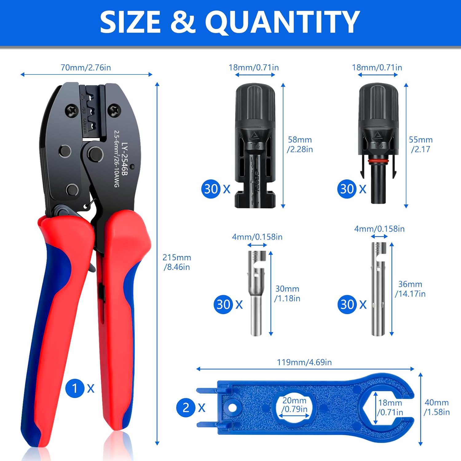 60PCS 태양 전지 패널 커넥터 키트 케이블 와이어를 - Renewable Energy Kit 리뷰 및 가격