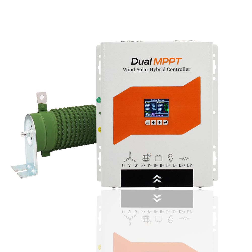 미국 PL에서 6KW 슈퍼 MPPT 풍력 에너지 하이브 - Wind Solar Hybrid Kit 리뷰 및 가격