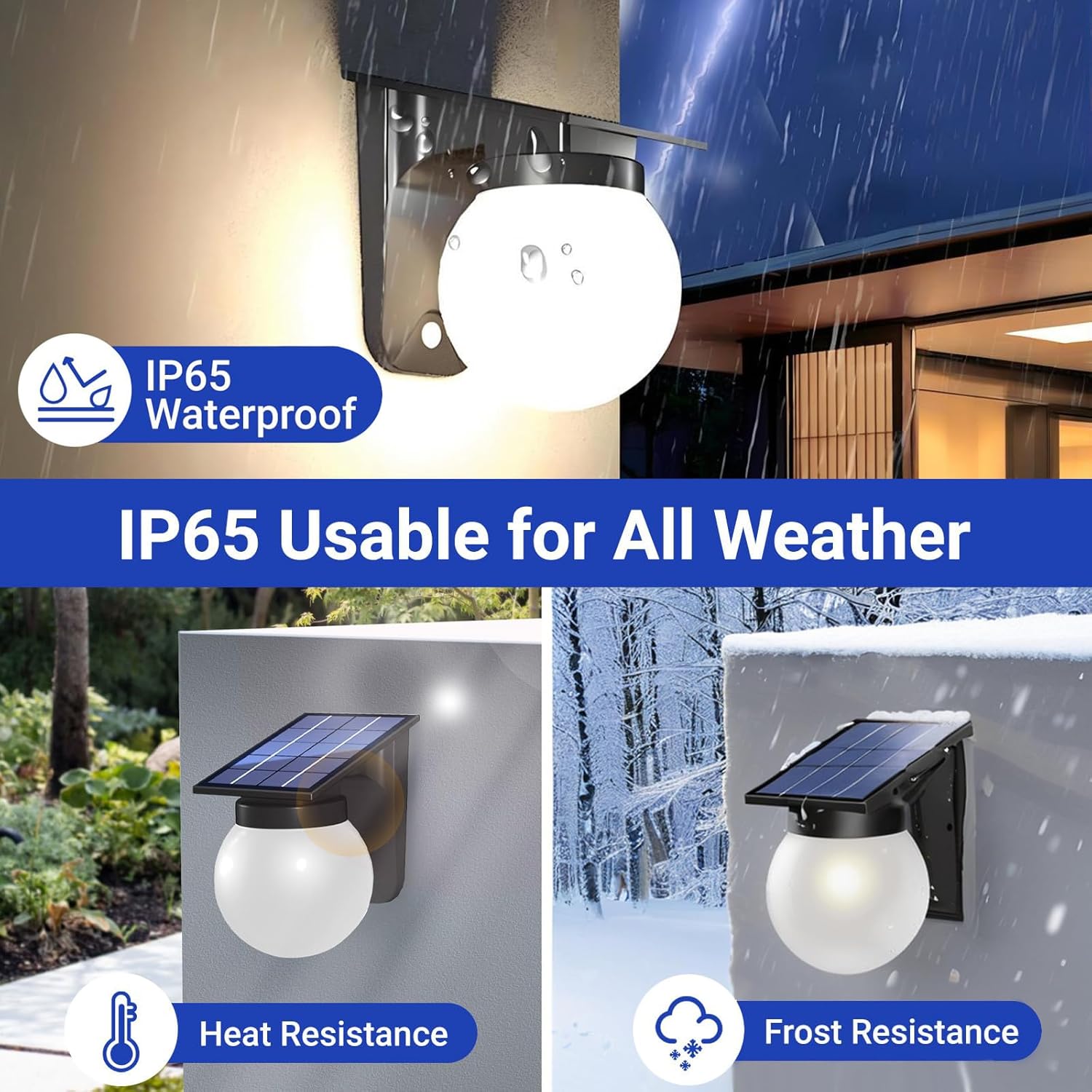 태양광 구형 벽등 실외용 IP65 방수 원형 볼 정원등 - Waterproof Junction Box Solar 리뷰 및 가격