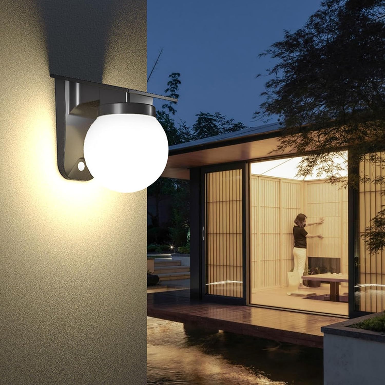 태양광 구형 벽등 실외용 IP65 방수 원형 볼 정원등 - Waterproof Junction Box Solar 리뷰 및 가격