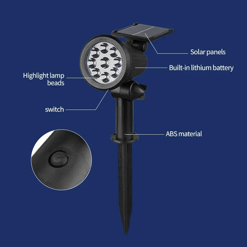 1/2/3/4Pcs 태양 전원 9LED 램프 조정 가능 - Waterproof Junction Box Solar 리뷰 및 가격