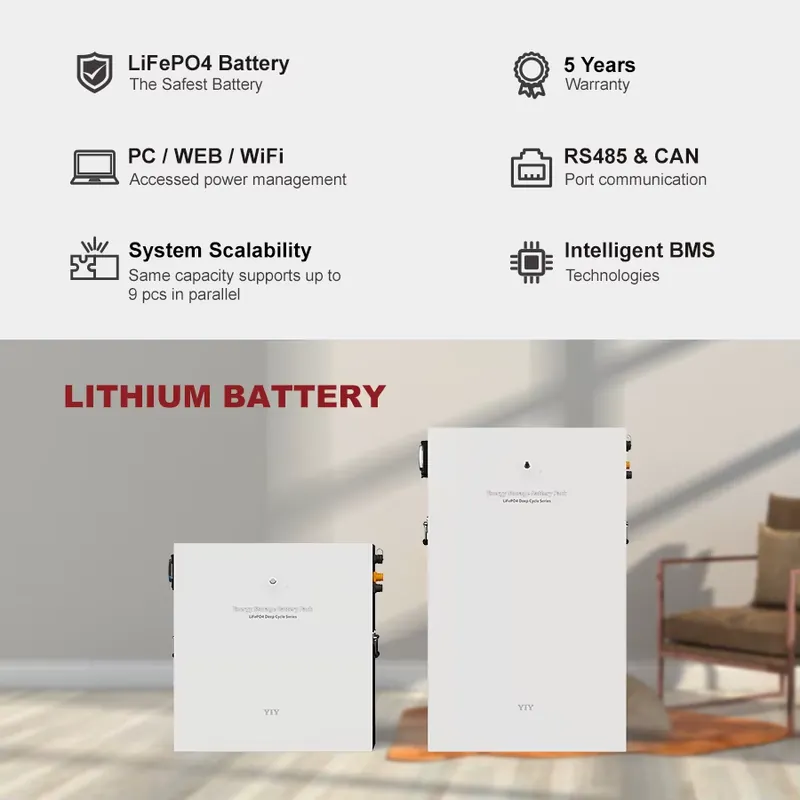 51.2V 100Ah 5.12Kwh 태양광 배터리 파워 - Lithium Battery 100Ah 리뷰 및 가격