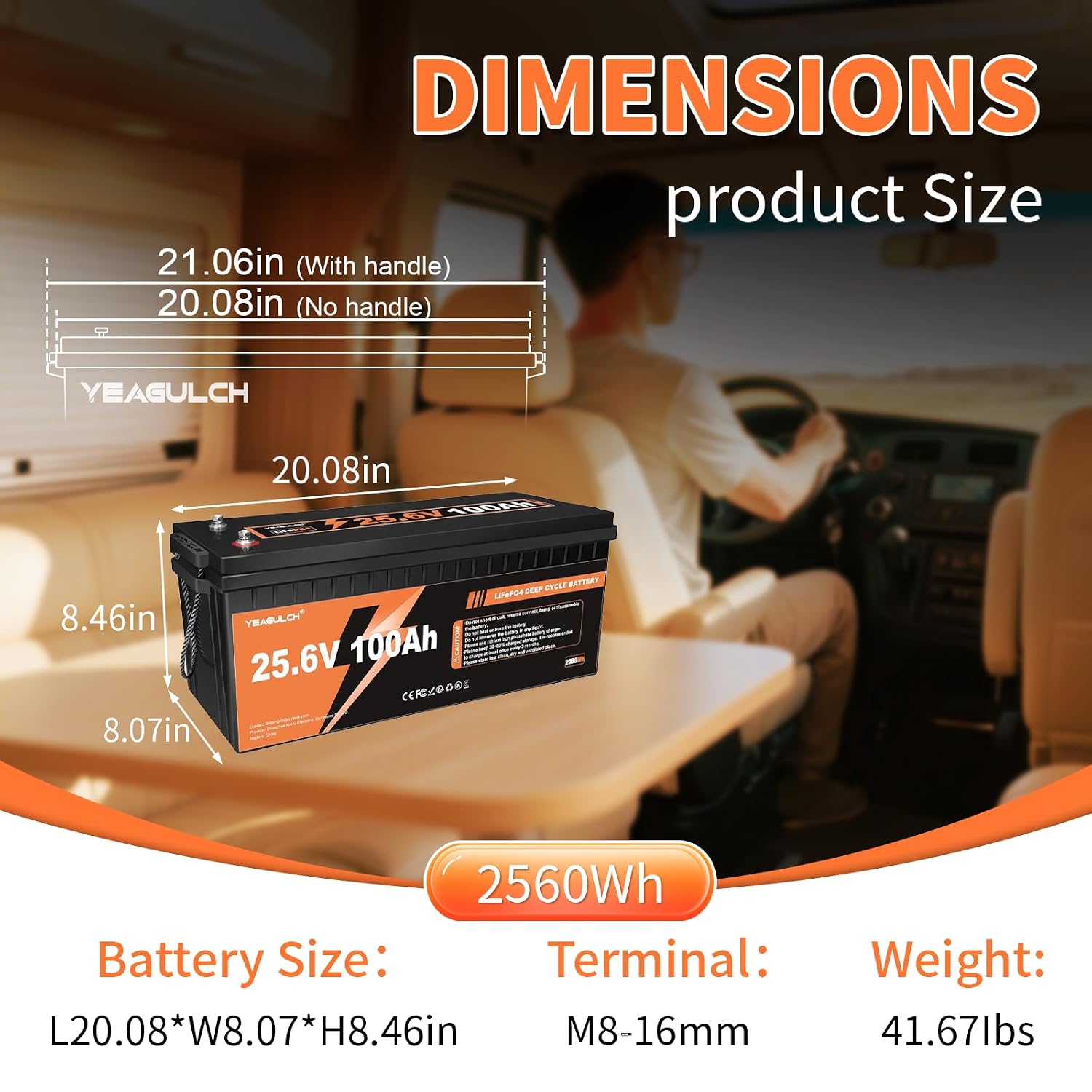24V 100Ah LiFePO4 리튬 배터리 내장형 1 - Lithium Battery 100Ah 리뷰 및 가격