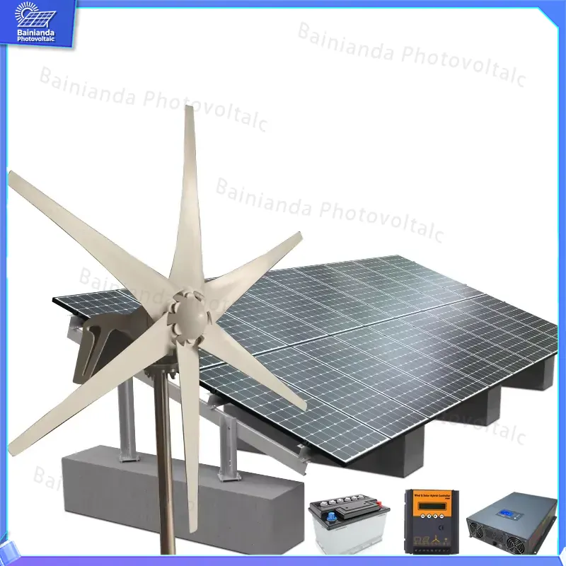 수직형 풍력 터빈 발전기 키트 MPPT 컨트롤러 태양광 - Wind Solar Hybrid Kit 리뷰 및 가격