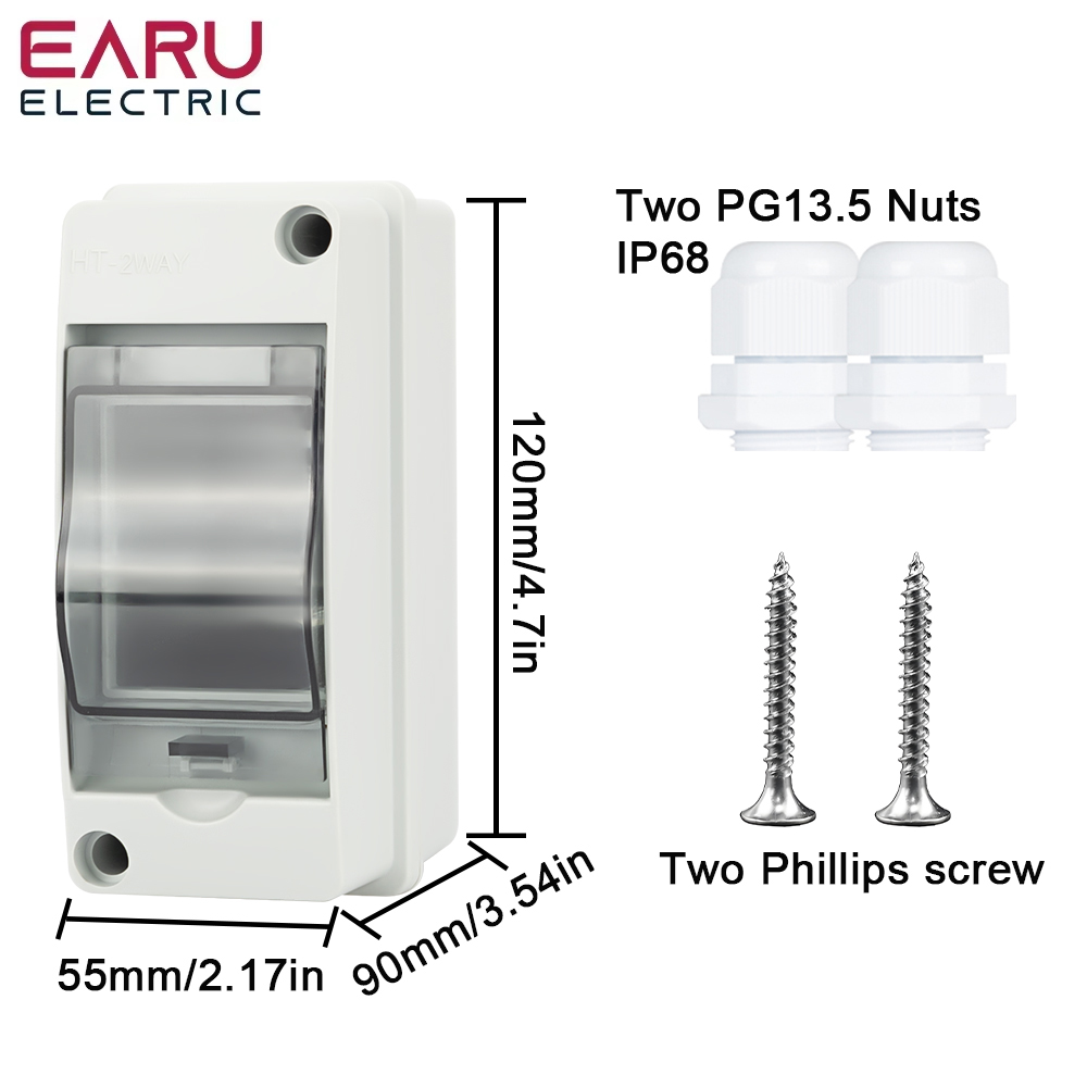 HT-2 IP65 방수 배전 차단기 상자 패널 설치 2 - Waterproof Junction Box Solar 리뷰 및 가격