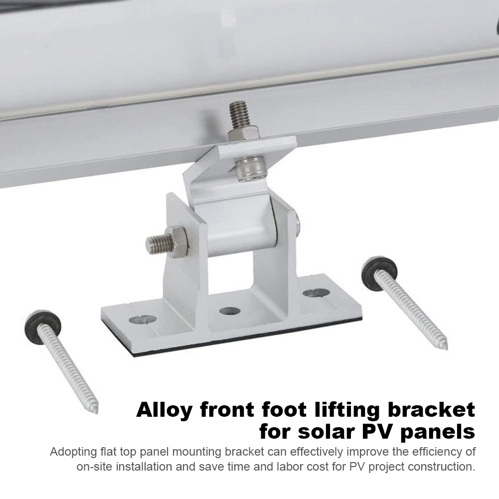 2개 알루미늄 태양광 패널 브래킷 드릴 없이 설치 가능 - Solar Panel Tilt Mount 리뷰 및 가격